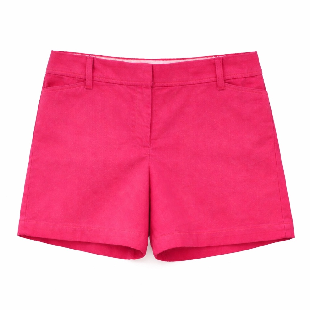 Talbots Pink Perfect Shorts 7” Size 10 Coastal Summer Chino